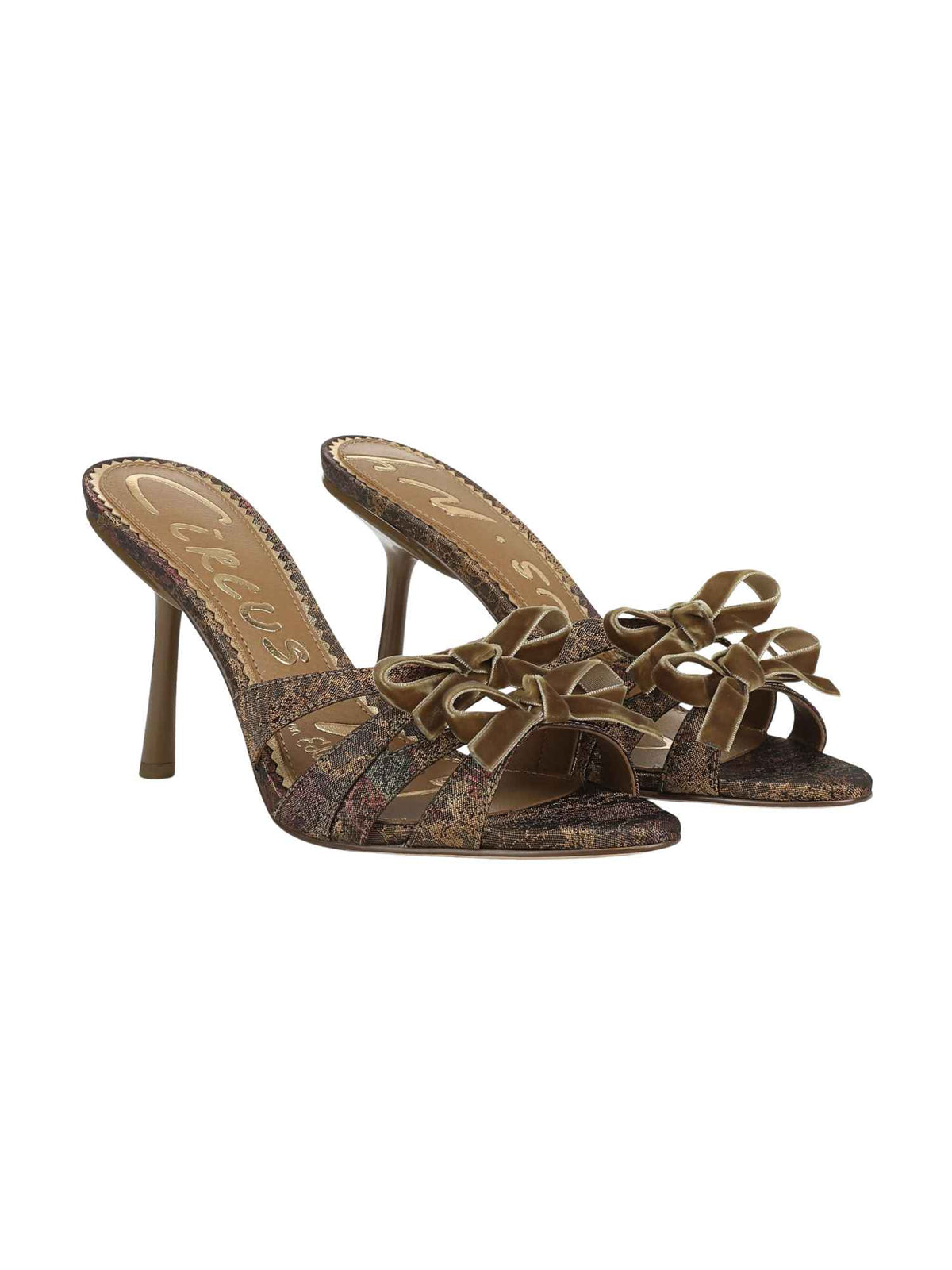 Circus NY By Sam Edelman Nora Mules Dark Pear Multi