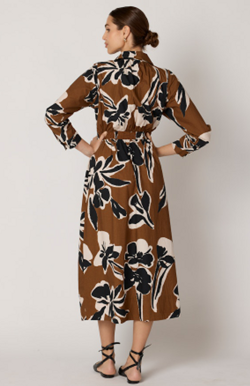 Cleobella Arabella Midi Dress SMOKEDCLOVER / XL Cleobella Arabella Midi Dress SMOKEDCLOVER / XL