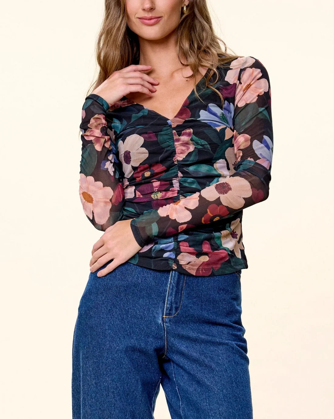 Cleobella Cariad Top black andalusia