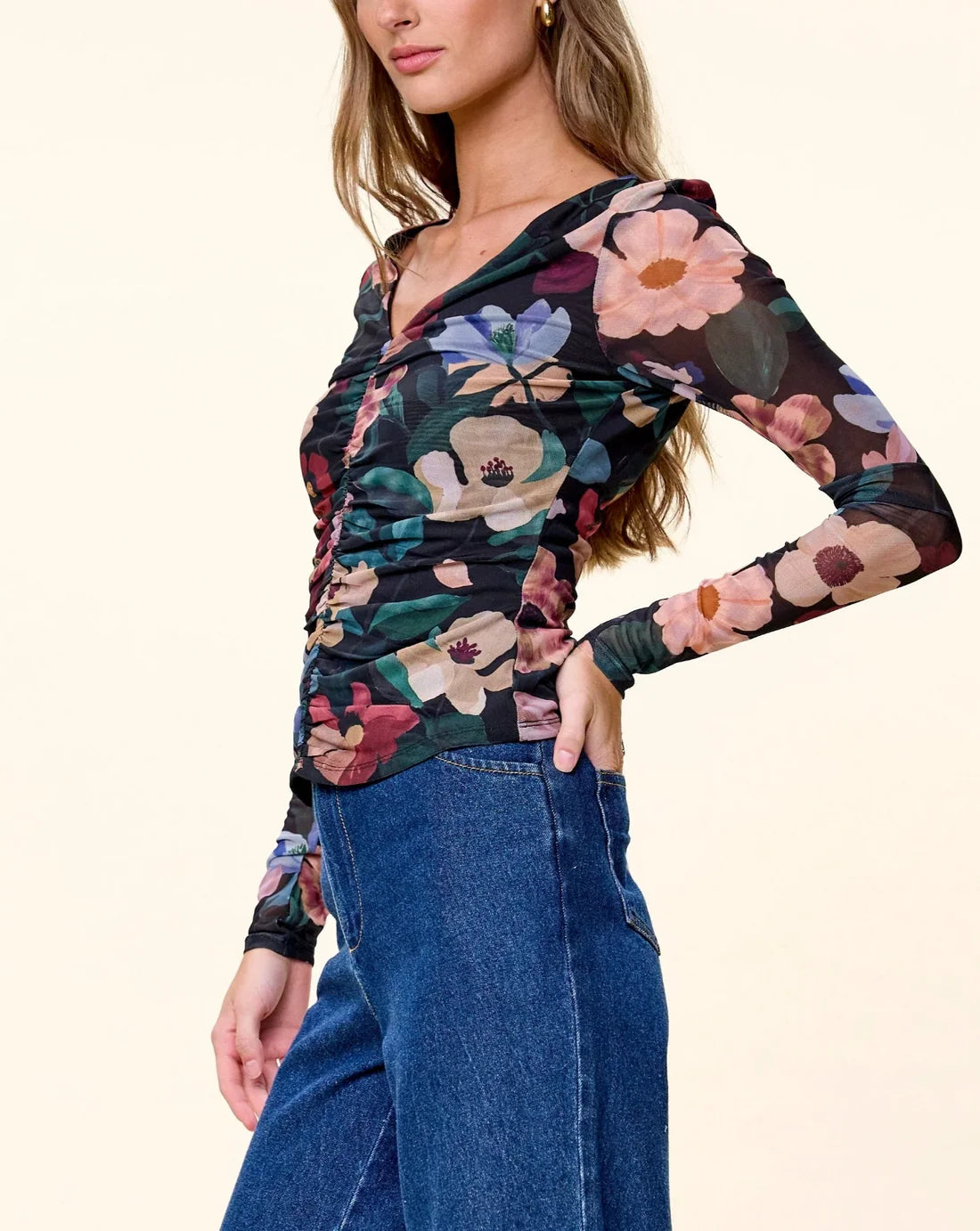Cleobella Cariad Top black andalusia