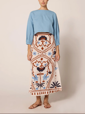 Cleobella Juliet Ankle Skirt in liliana 
