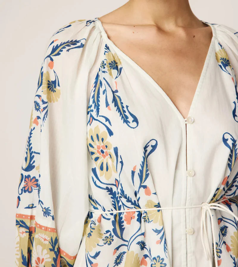 Cleobella Thora Mini Dress in monaco print 