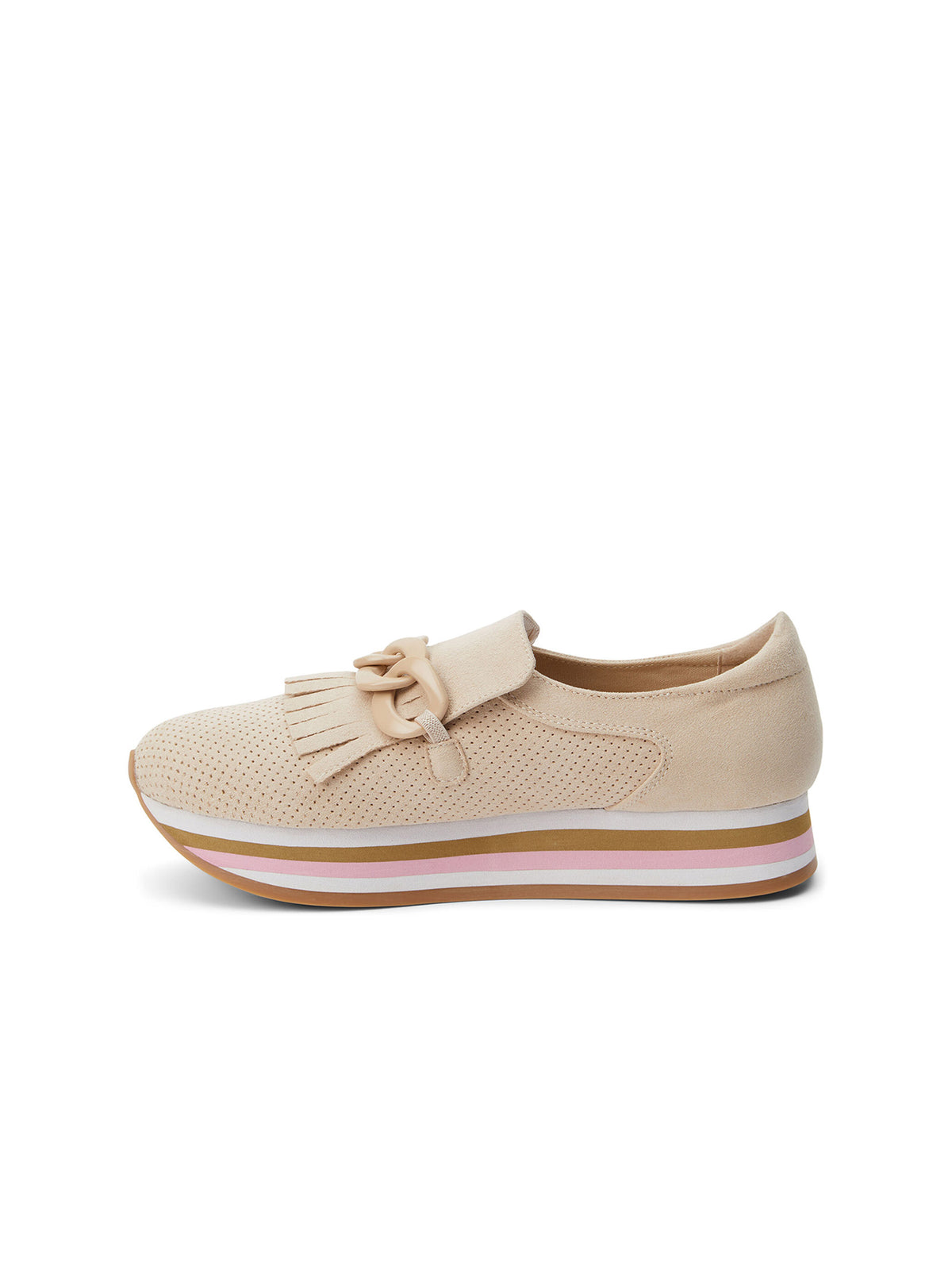 coconuts by matisse bess platform loafer in natural suede