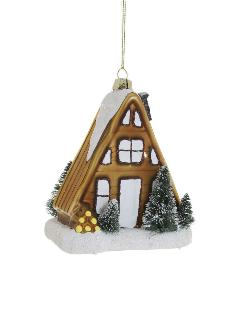 Cody Foster A-Frame House Christmas Ornament