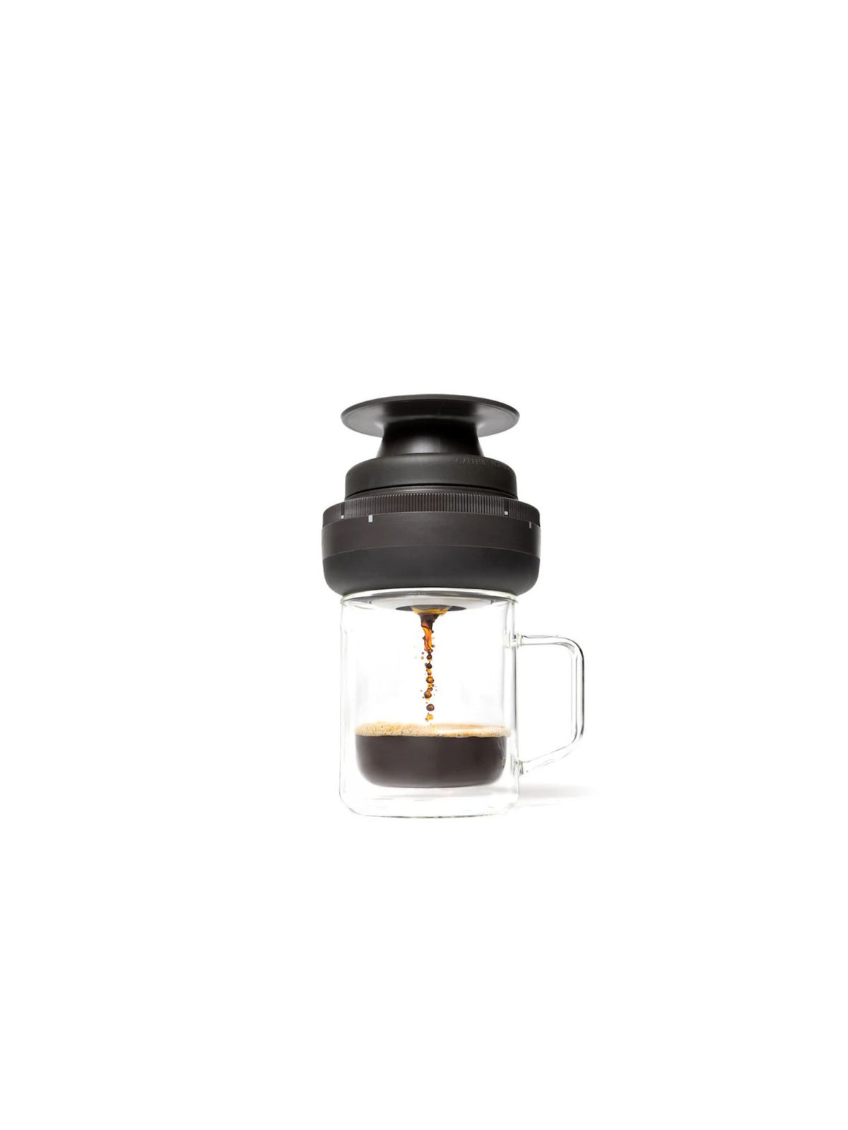 Corkcicle Coffee Palmpress: Espresso Black 