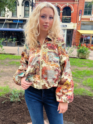 Cottage Garden Balloon Jacket