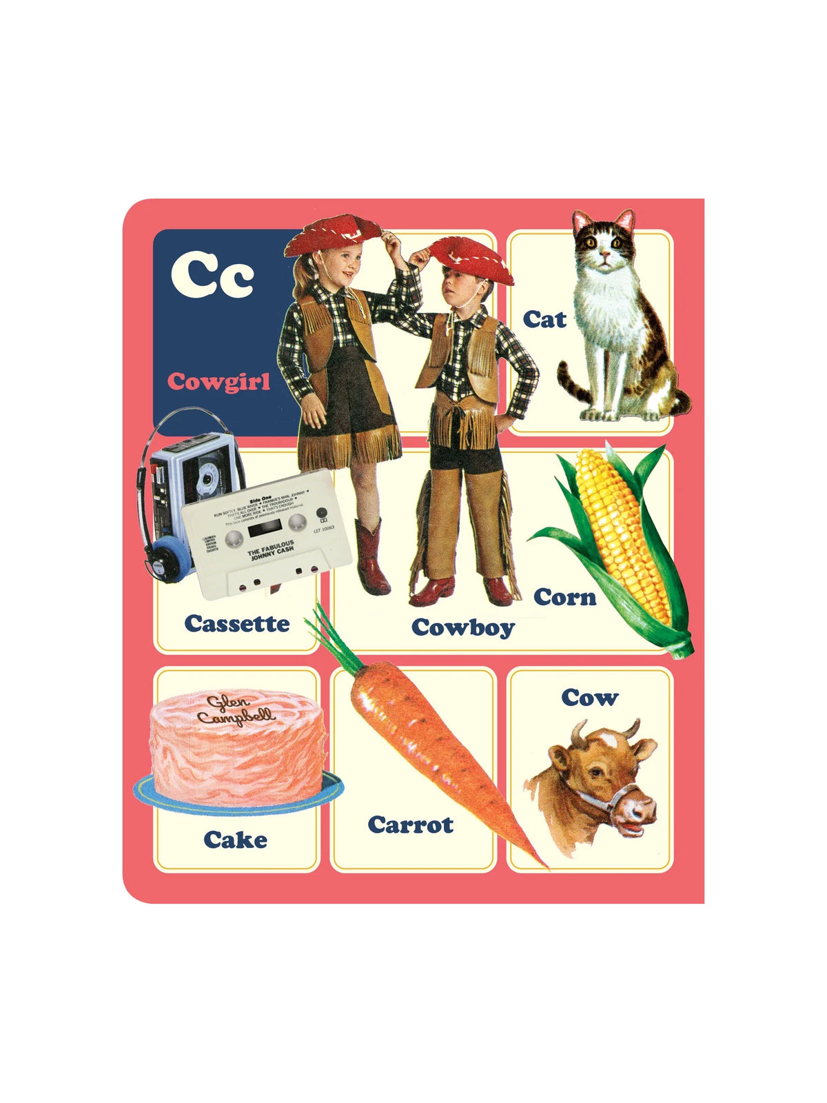 Country Music ABC Board Book for Kids