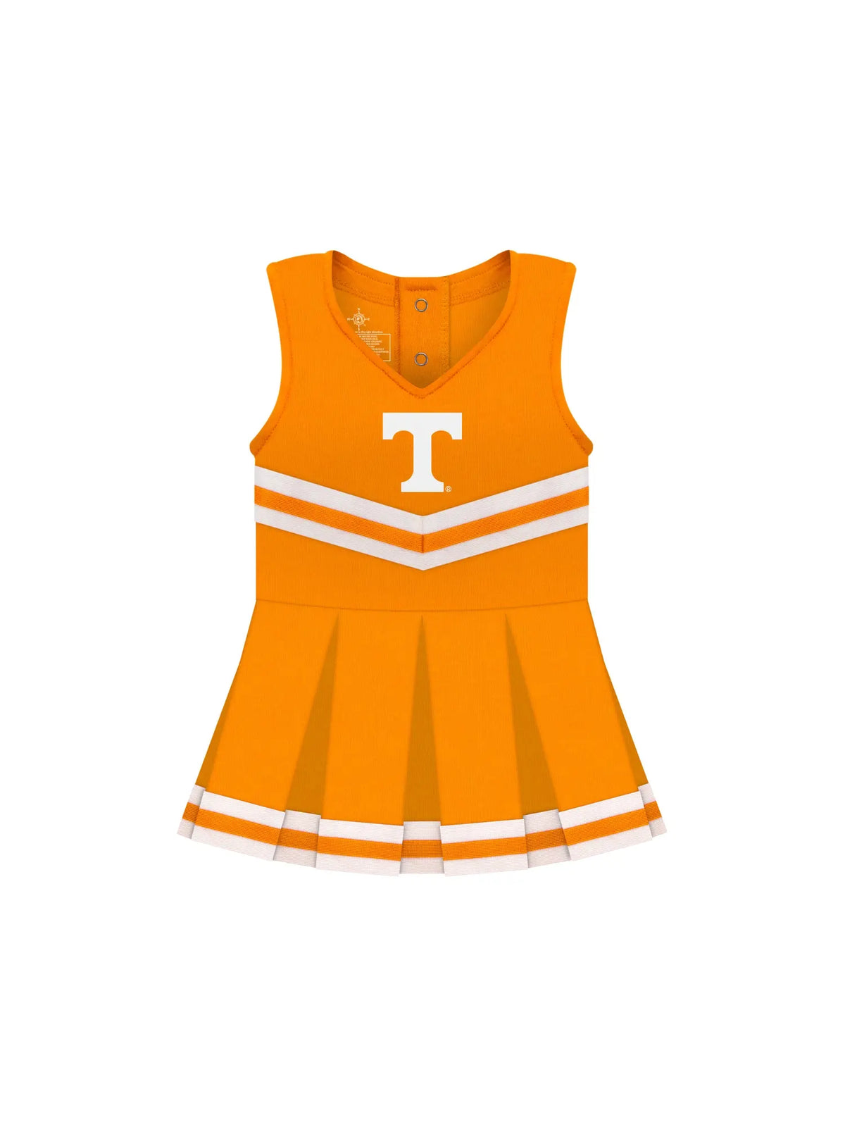 University of Tennessee Baby & Toddler Cheerleader Bodysuit Dress for Tennessee Volunteers Game Day