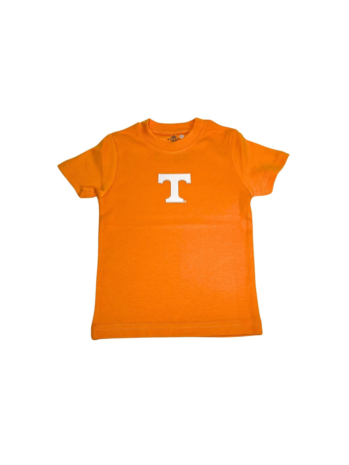 University of Tennessee Baby & Toddler Solid Orange T-Shirt Embroidered Power T Logo for Tennessee Volunteers Game Day