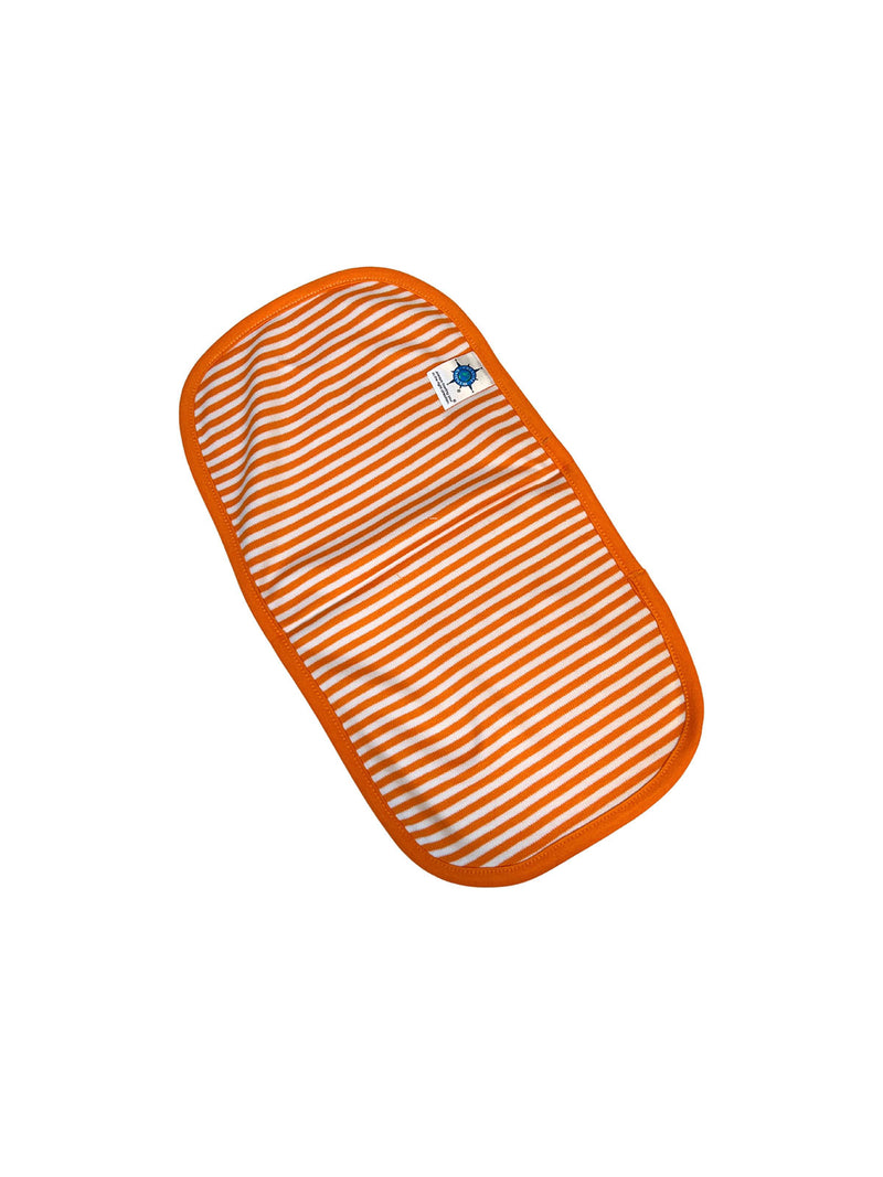 University of Tennessee Orange & White Striped Burp Pad
