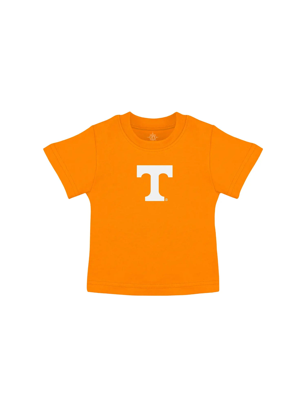 University of Tennessee Baby & Toddler Solid Orange T-Shirt Embroidered Power T Logo for Tennessee Volunteers Game Day