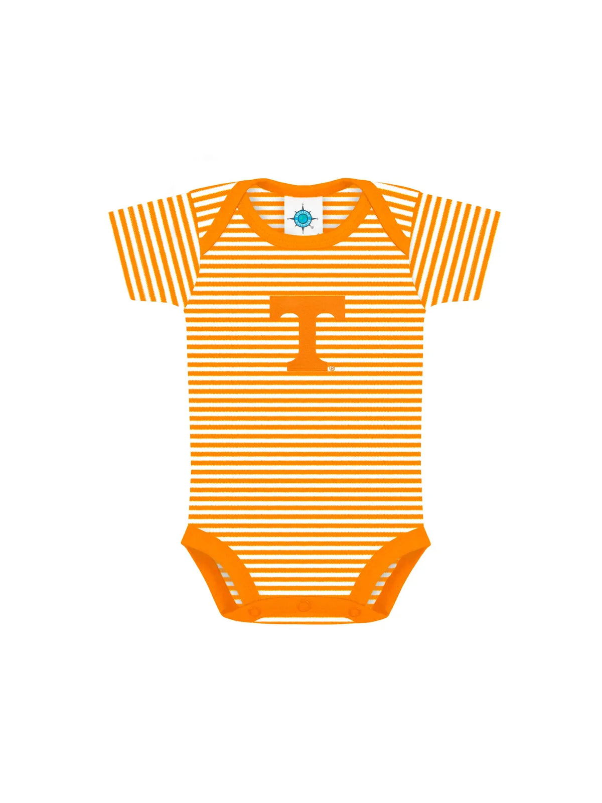 University of Tennessee Orange & White Striped Infant & Baby Bodysuit for Tennessee Volunteers Game Day