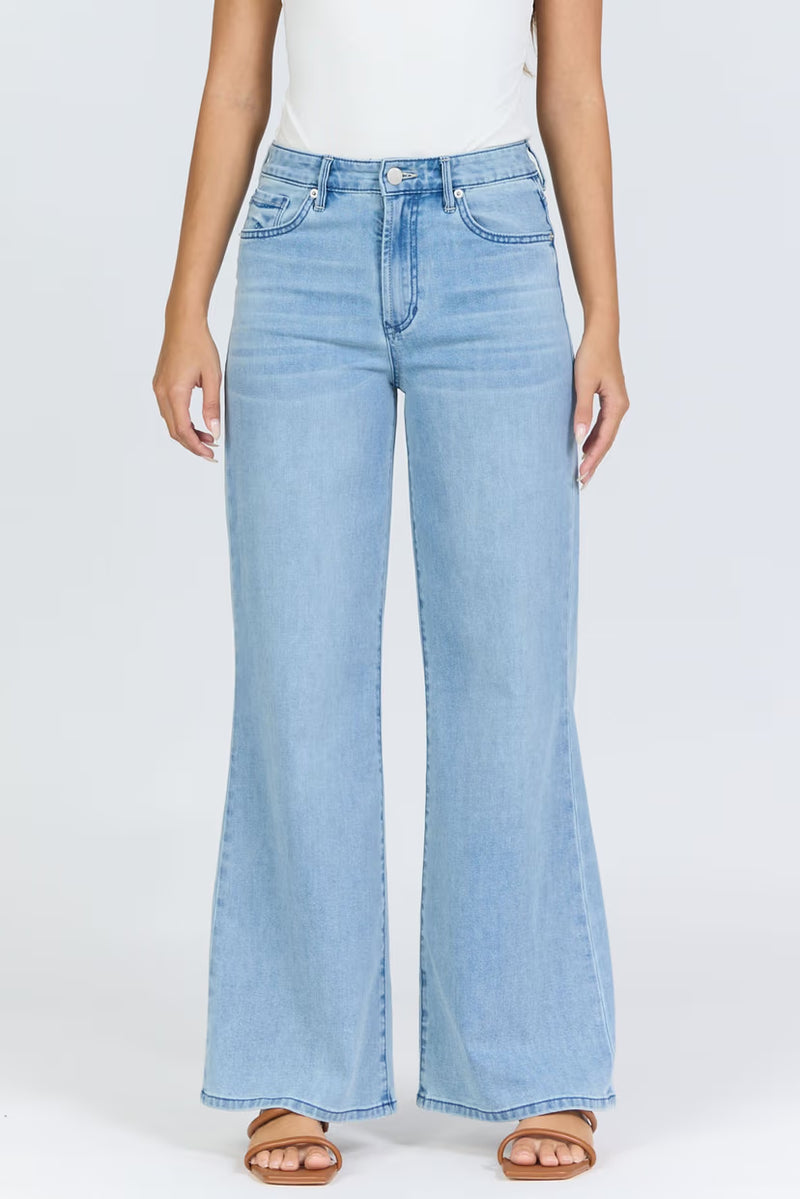 Dear John Denim Fiona Wide Leg Jean  eclipse