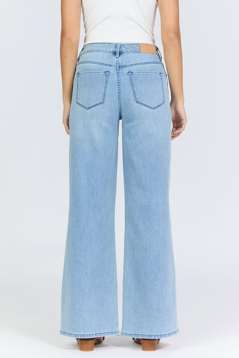 Dear John Denim Fiona Wide Leg Jean  eclipse