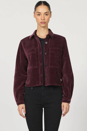 Gina Cropped Cord Jacket
