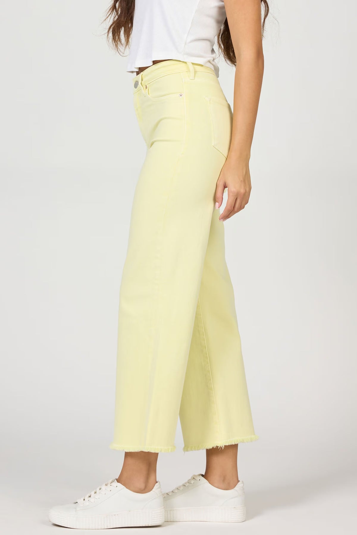 Dear John Denim Holly Straight Leg Jean  wax yellow 