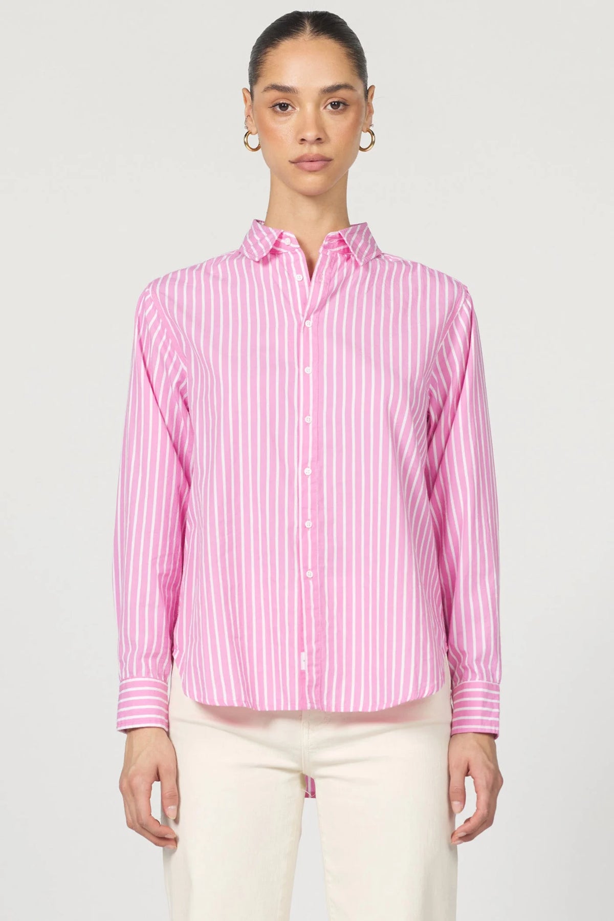 Dear John Lolita Shirt in rose bloom 
