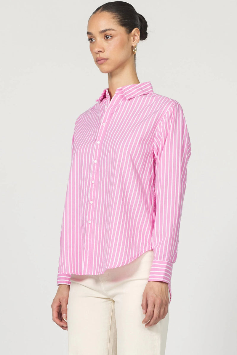 Dear John Lolita Shirt in rose bloom 