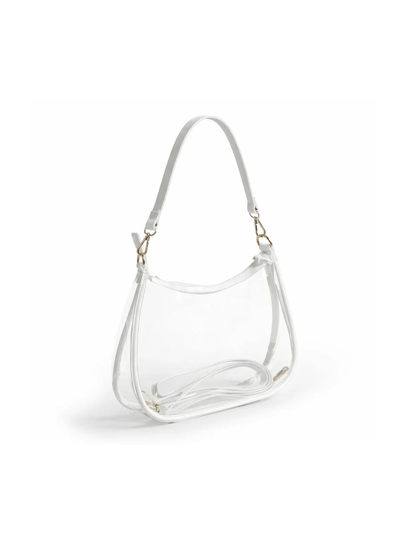 Desden Sara Large Clear Bag with Tennessee Volunteers Scarf Accent Tennessee Vols Game Day