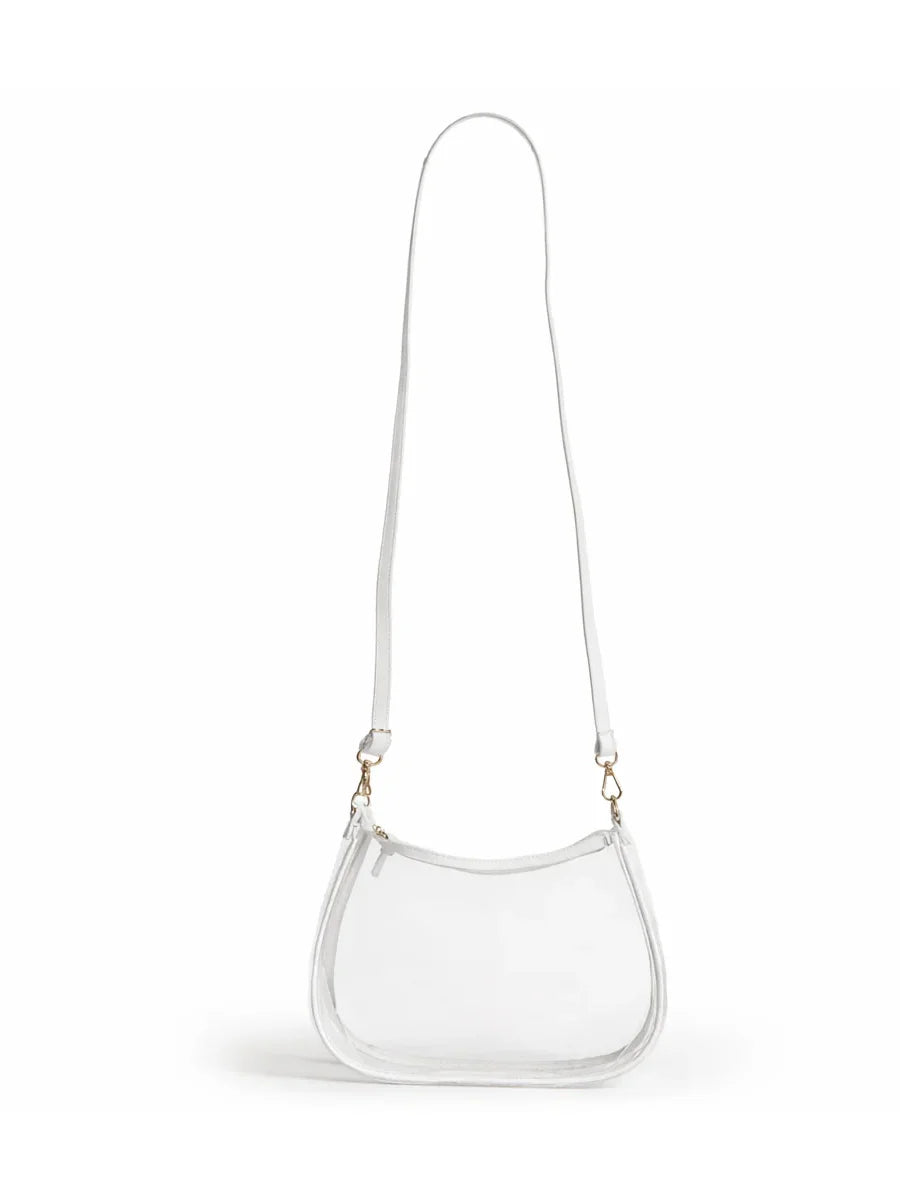 Desden Sara Large Clear Bag with Tennessee Volunteers Scarf Accent Tennessee Vols Game Day