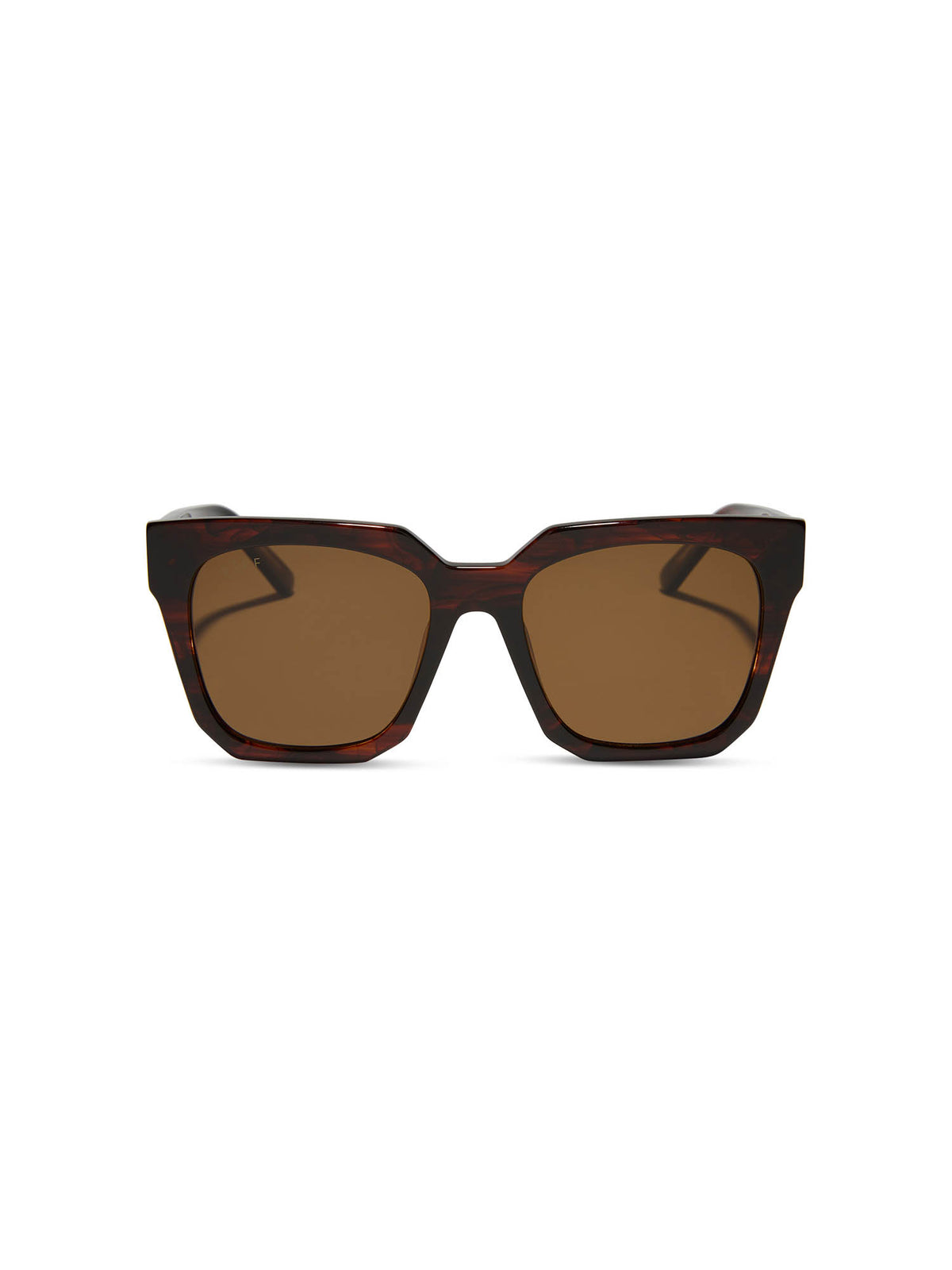 DIFF Eyewear Ariana Sunglasses Sequoia Tortoise & Brown Polarized