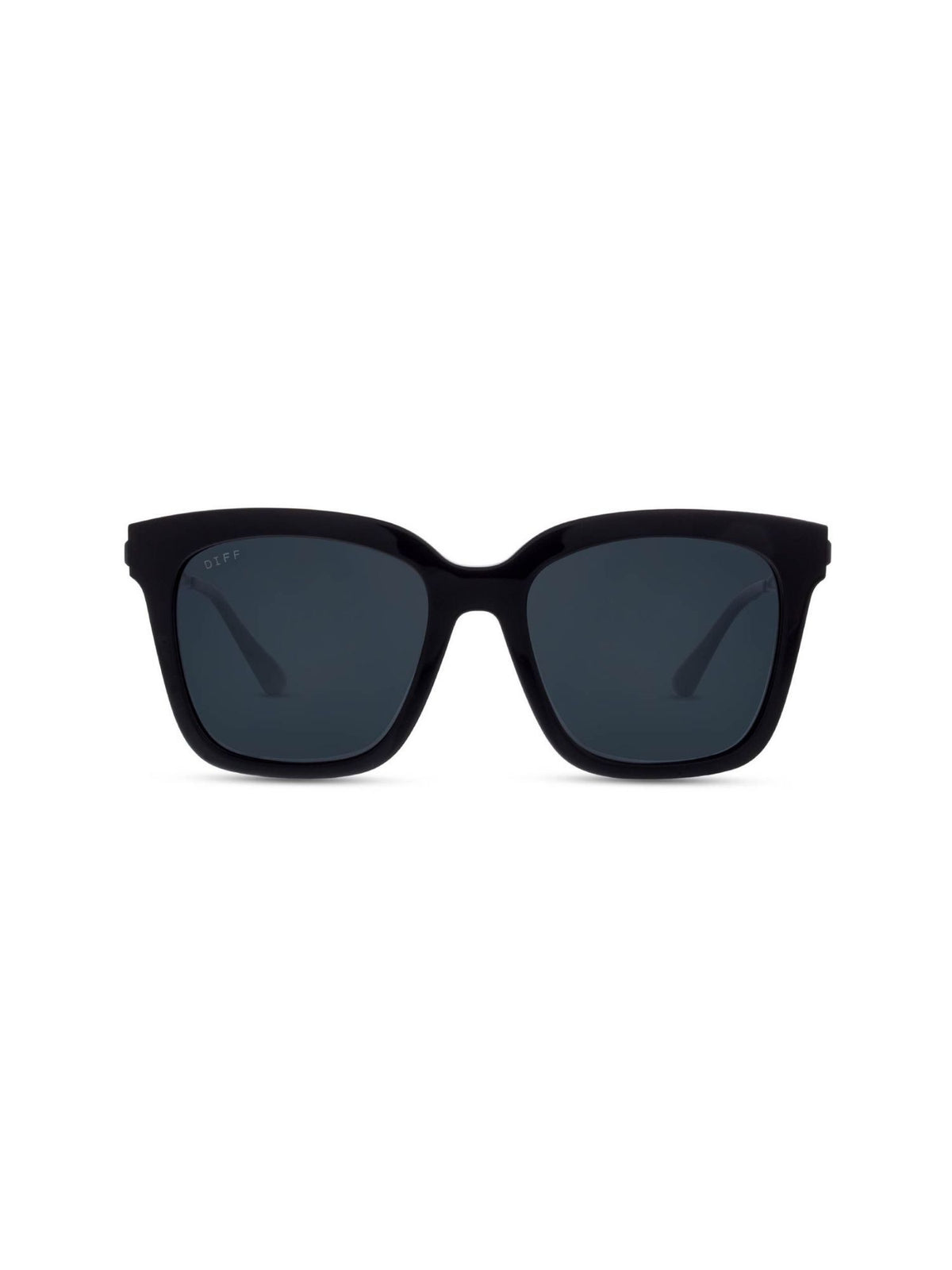 DIFF Eyewear Bella Sunglasses- Black + Grey Polarized