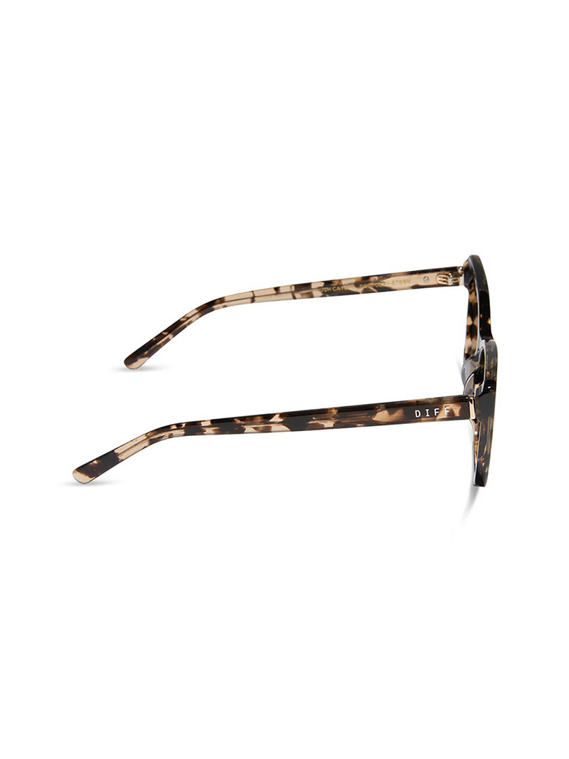DIFF Eyewear Alina Sunglasses in Espresso Tortoise Grey