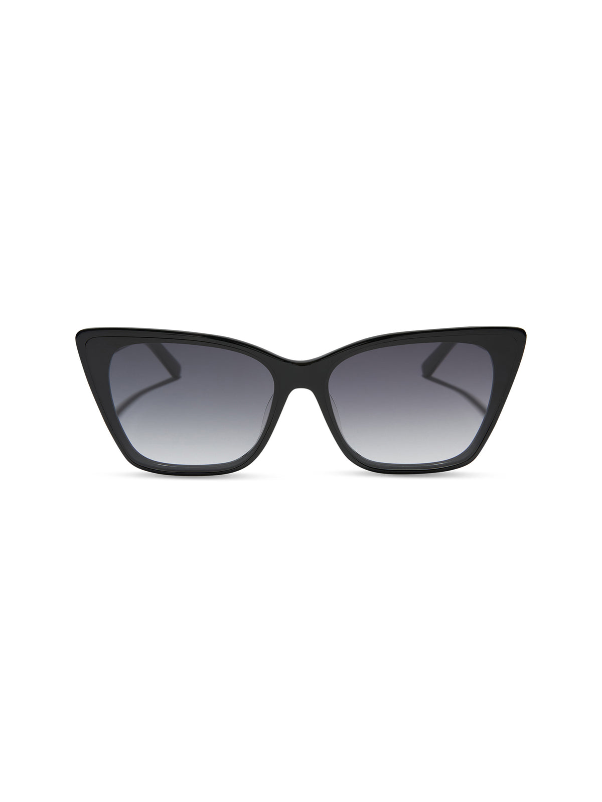 DIFF Eyewear Alina Sunglasses in Black & Grey Gradient