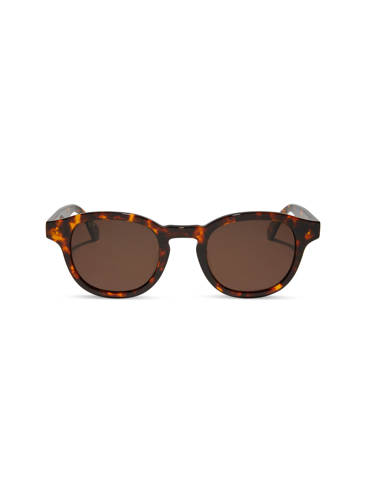 DIFF Eyewear Arlo XL Sunglasses in Rich Tortoise Brown Polarized