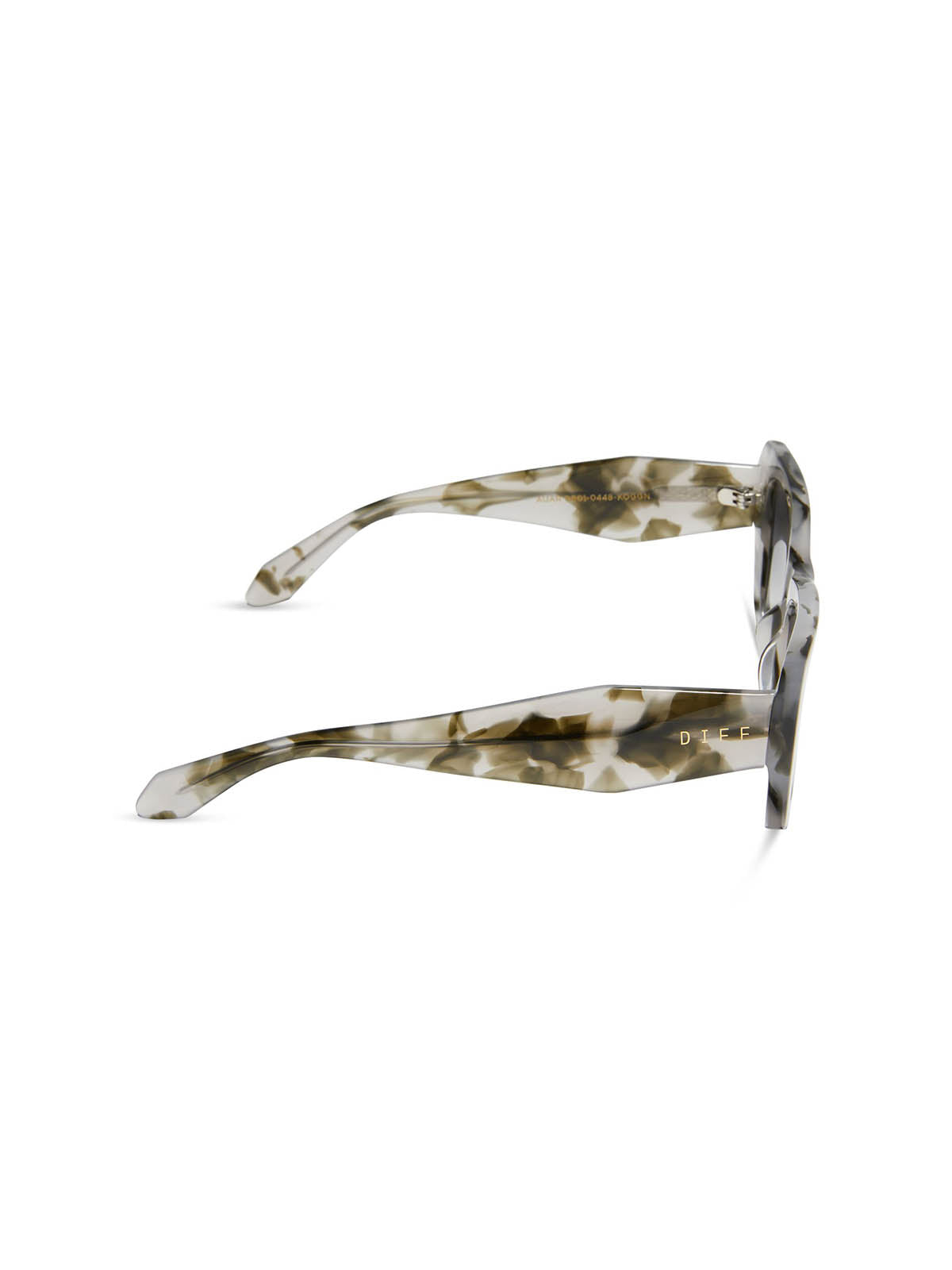 DIFF Eyewear Aura Sunglasses Kombu & Grey Gradient