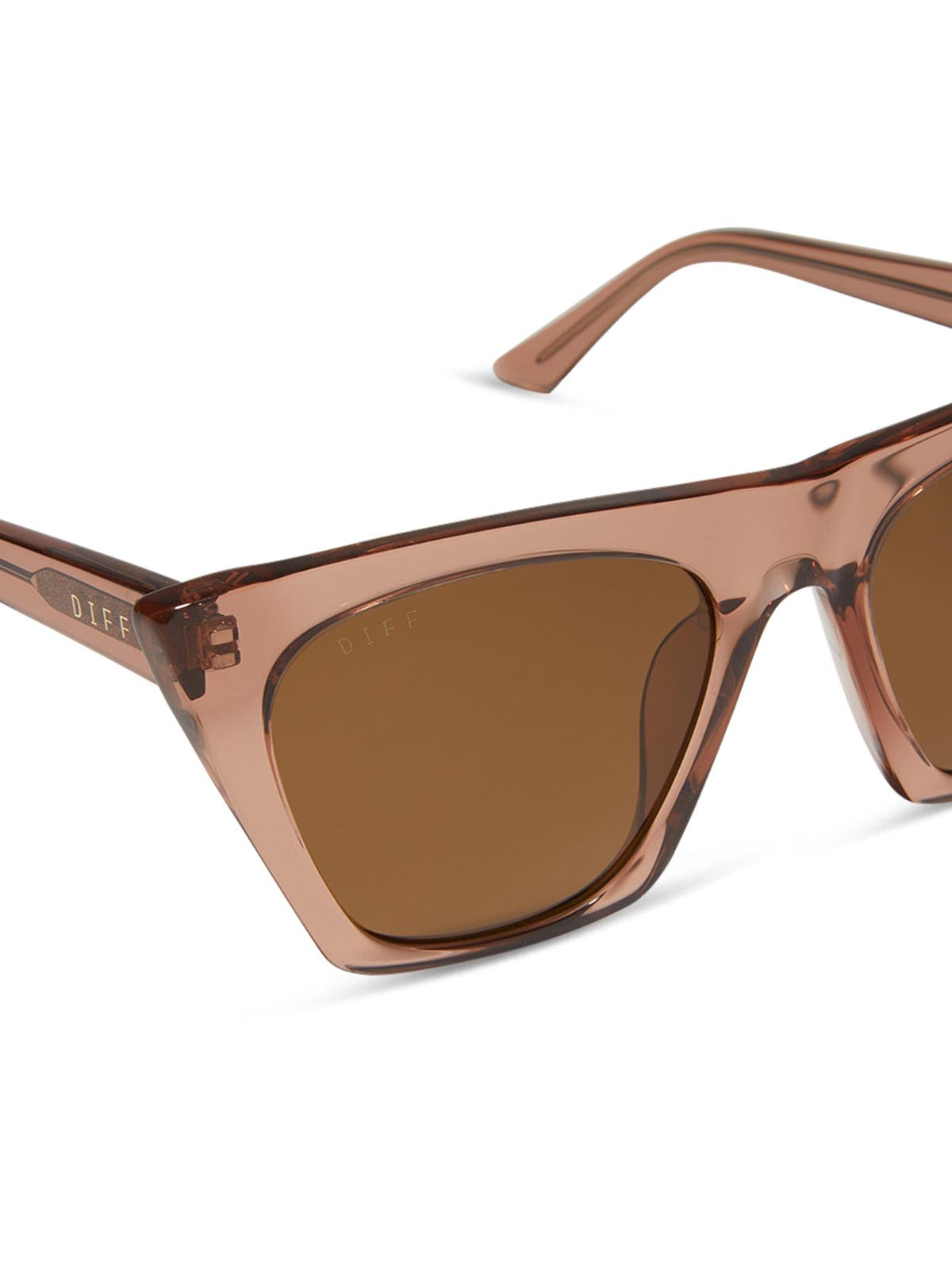 DIFF Eyewear Avril Sunglasses Cafe Ole & Brown Polarized