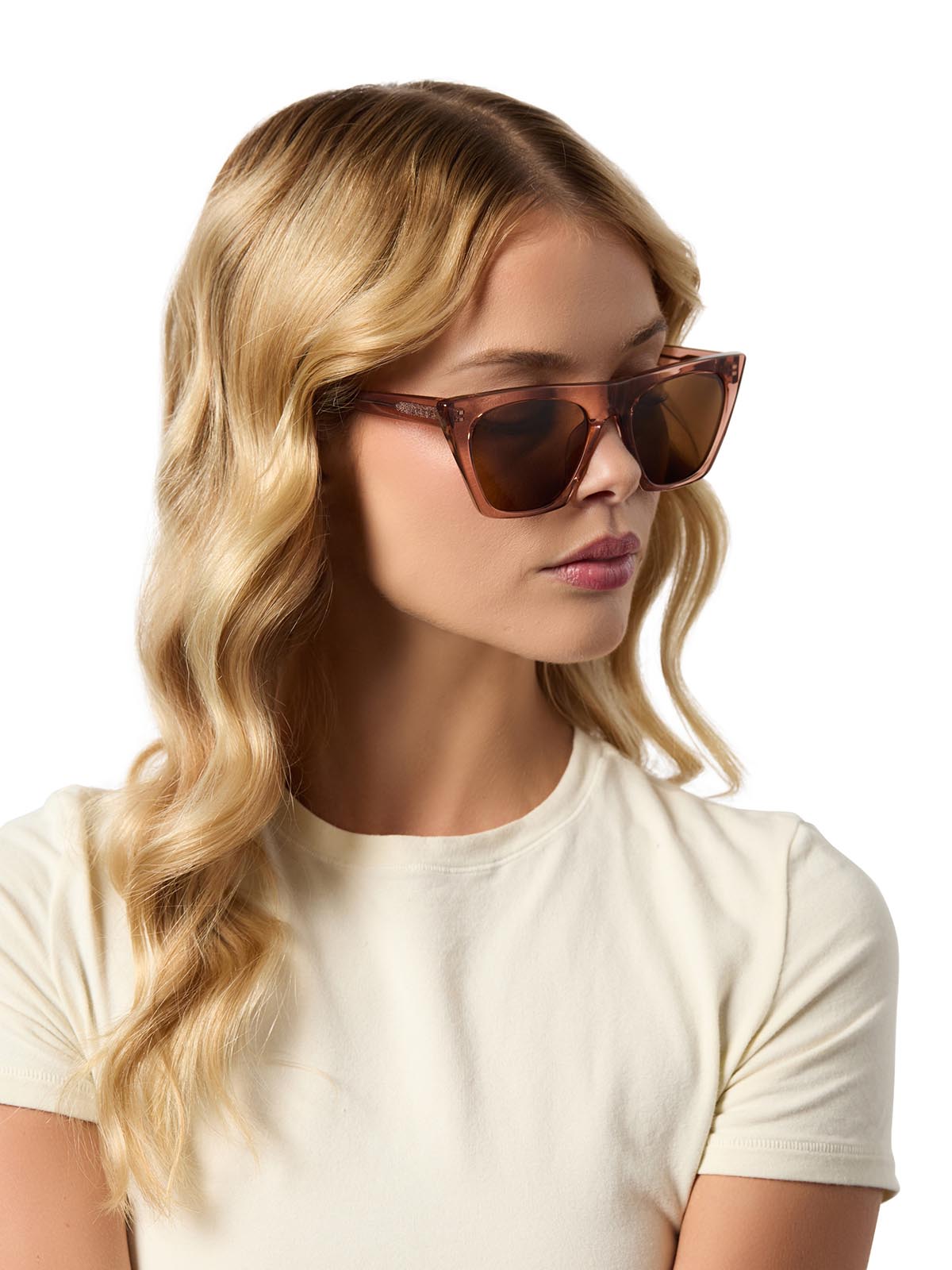 DIFF Eyewear Avril Sunglasses Cafe Ole & Brown Polarized