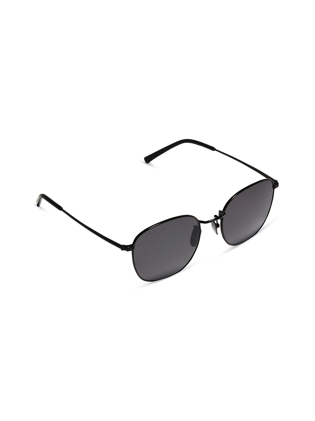 diff eyewear axel sunglasses in matte black grey