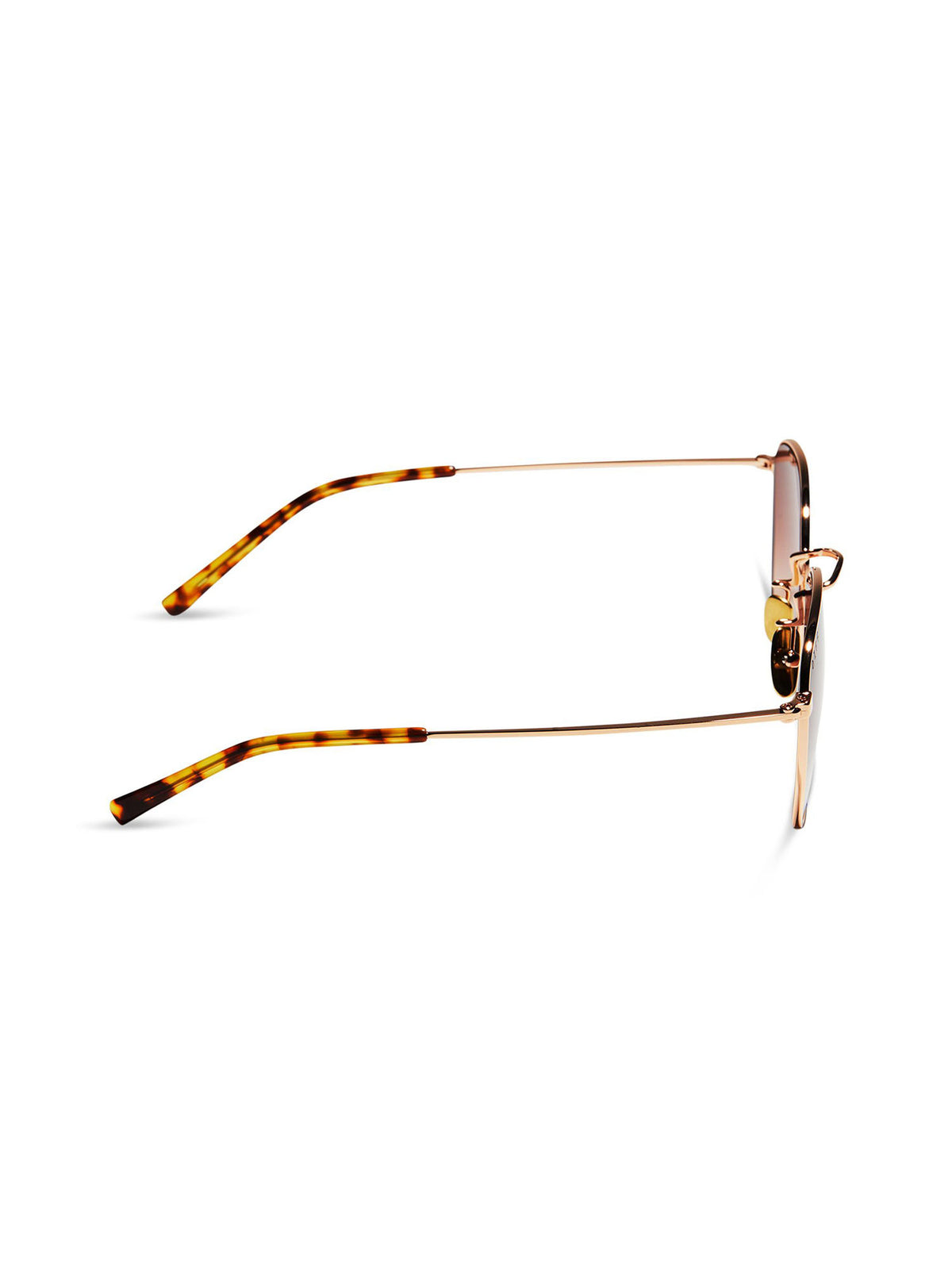 DIFF Eyewear Axel Sunglasses Rose Gold & Dusk Gradient