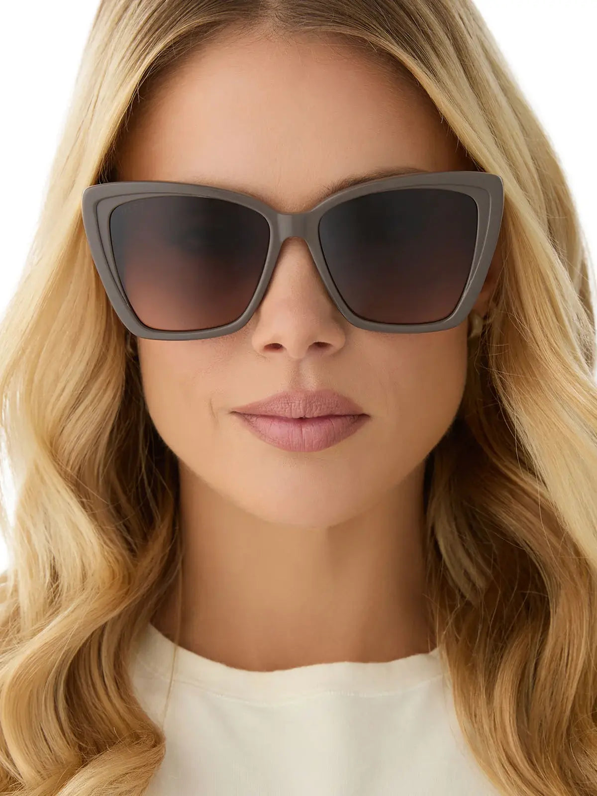 DIFF Eyewear Becky II Sunglasses: London Stone & Truffle Gradient