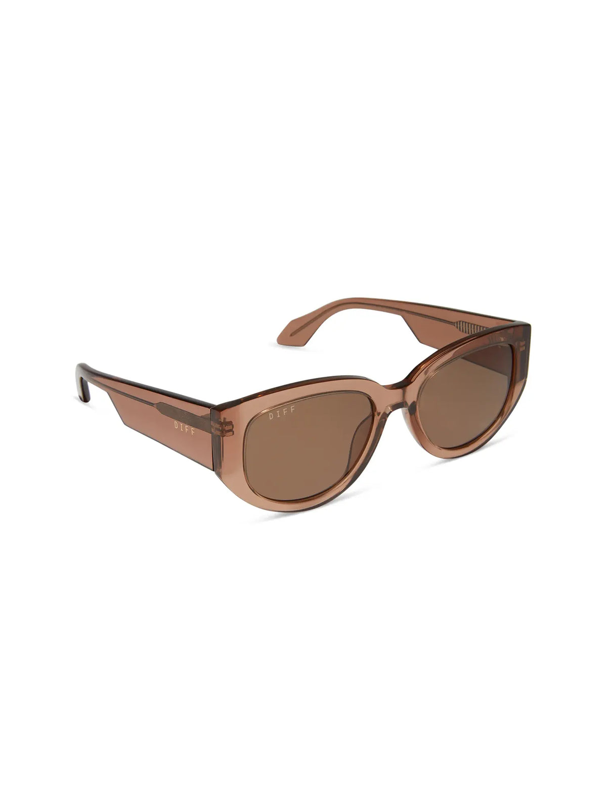 DIFF Eyewear Drew Sunglasses in Cafe Ole Brown