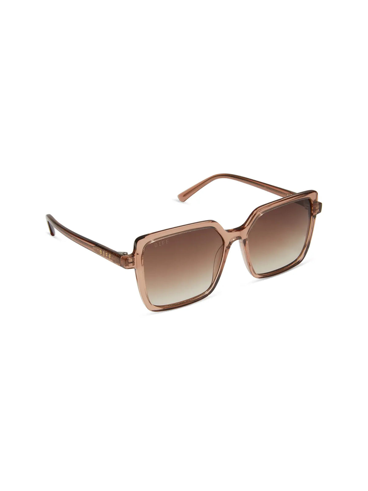 DIFF Eyewear Esme Sunglasses in Cafe Ole Brown Gradient