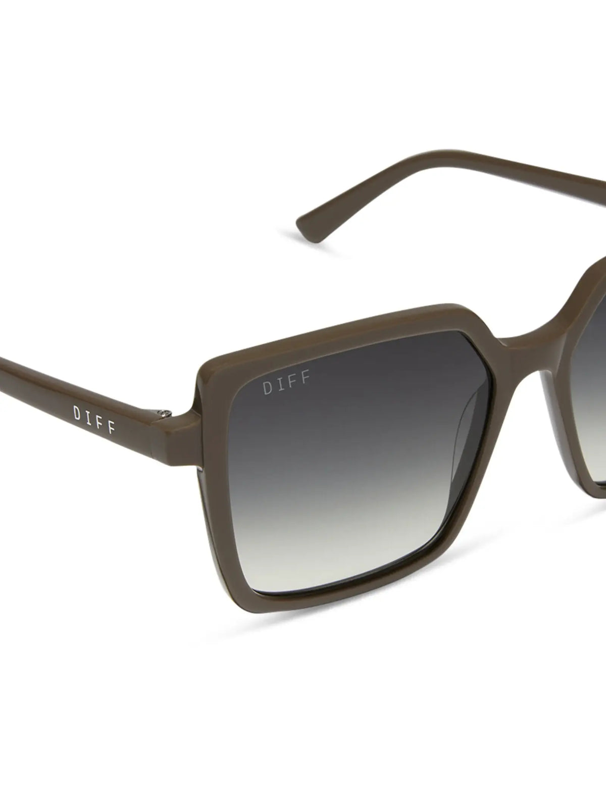 DIFF Eyewear Esme Sunglasses: London Stone & Grey Gradient