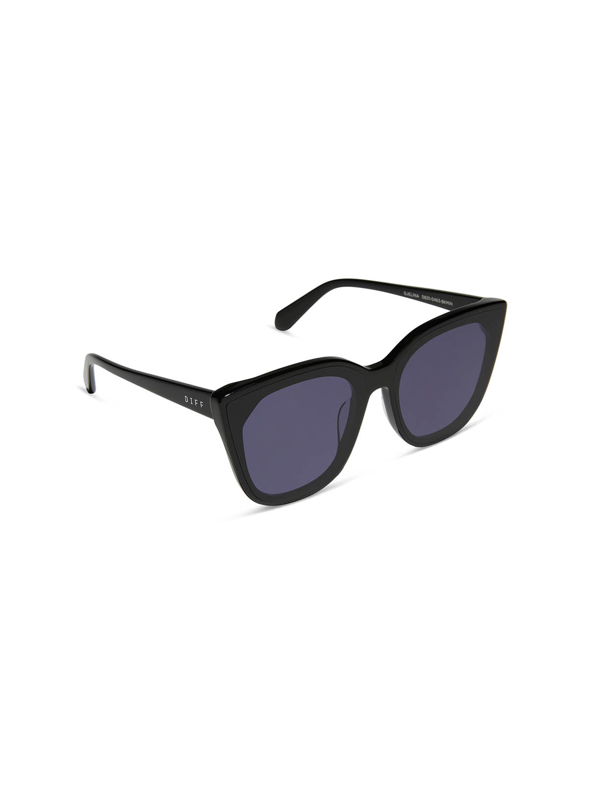 DIFF Eyewear Gjelina Sunglasses Black & Midnight