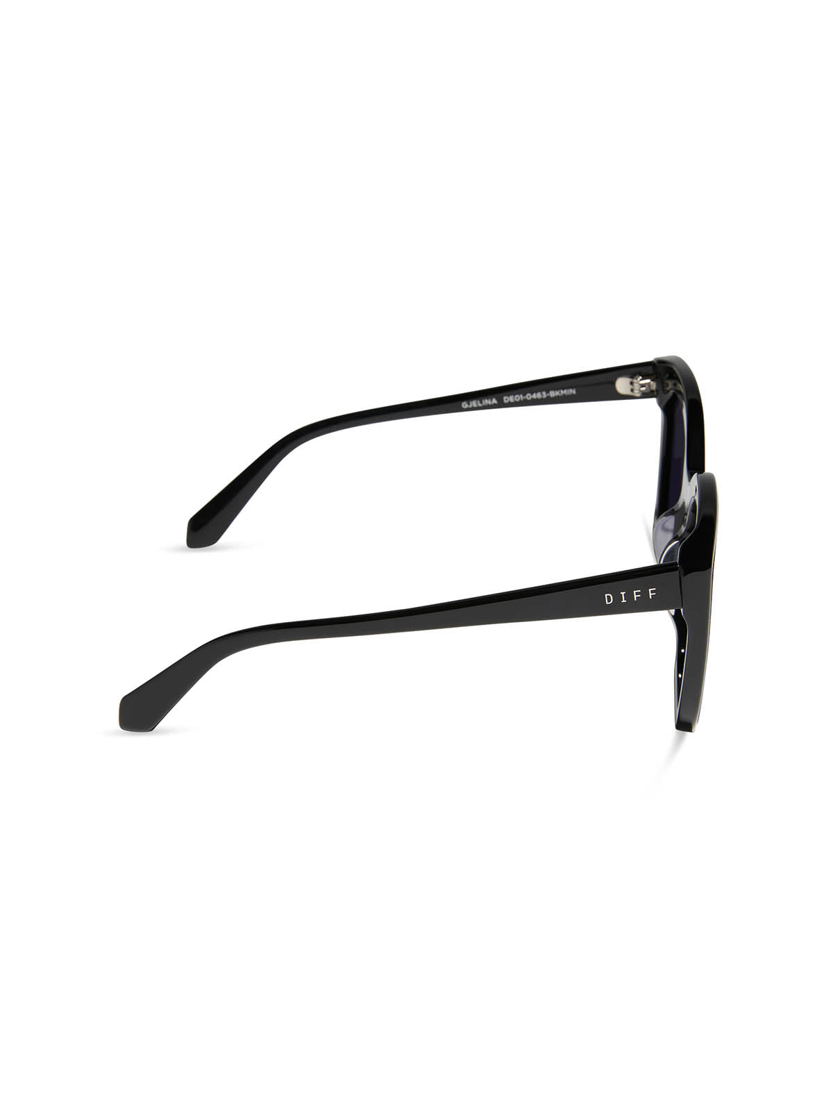 DIFF Eyewear Gjelina Sunglasses Black & Midnight