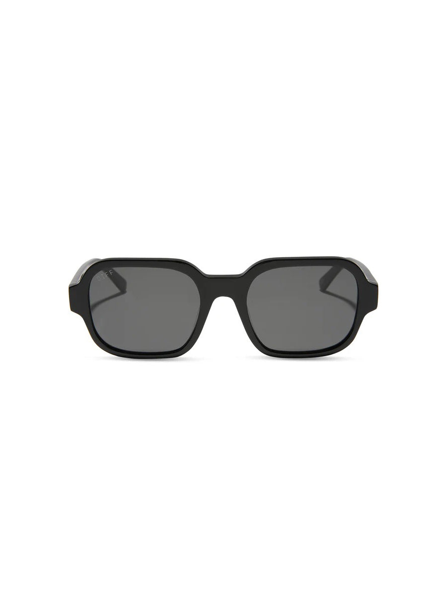 DIFF Eyewear Lola Sunglasses in Black Grey