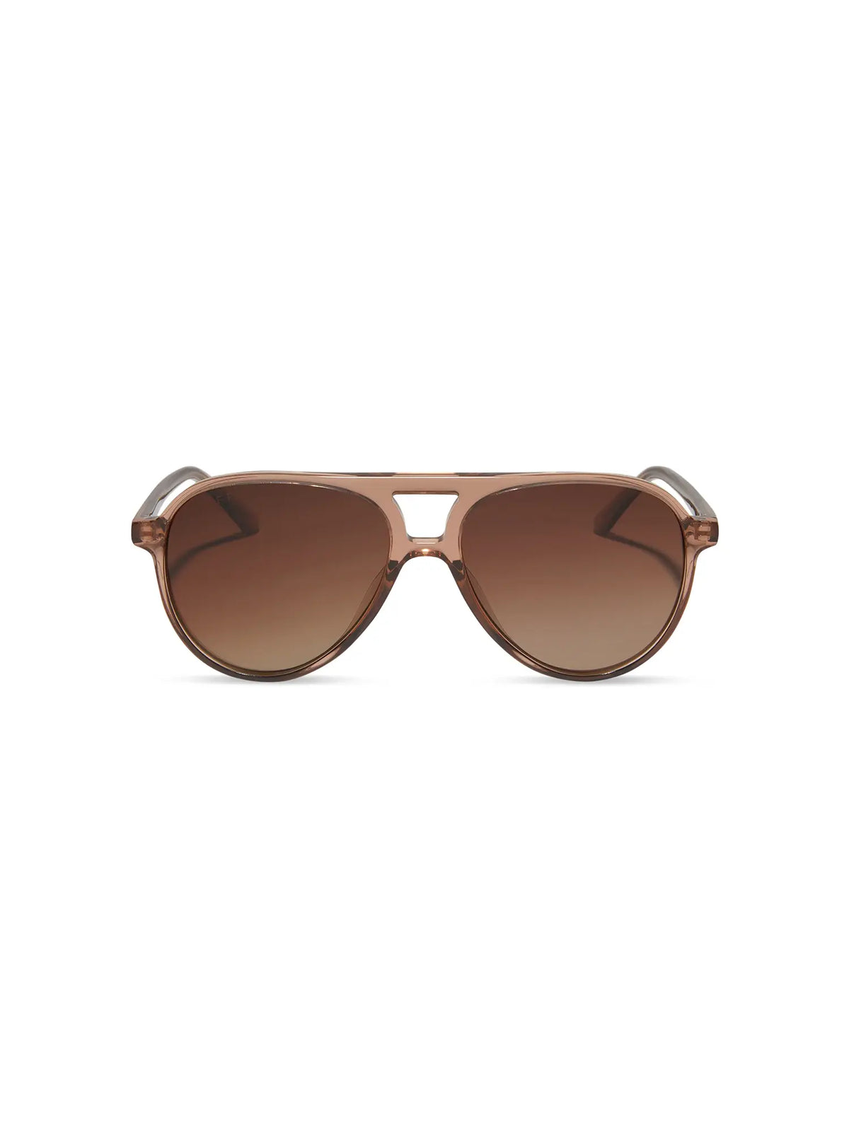 DIFF Eyewear Tosca II Sunglasses: Café Ole & Brown Gradient Polarized