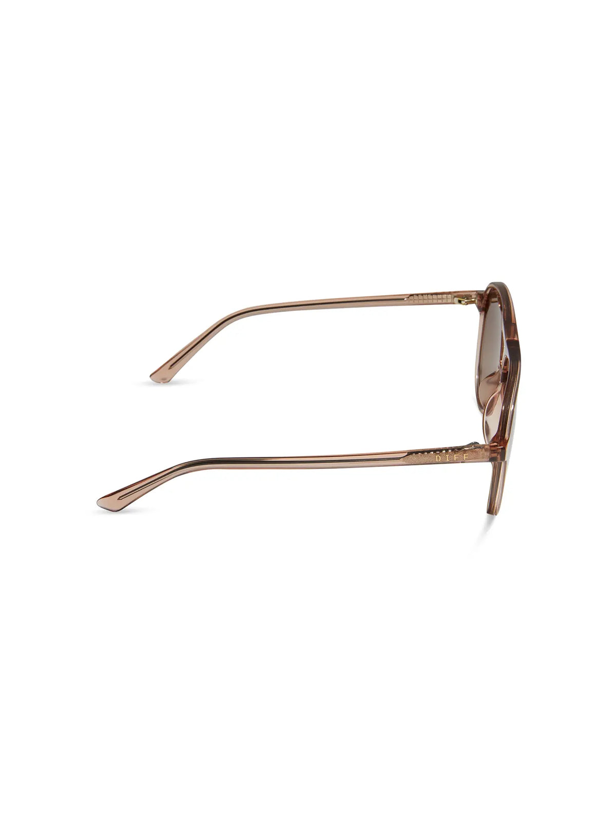 DIFF Eyewear Tosca II Sunglasses: Café Ole & Brown Gradient Polarized