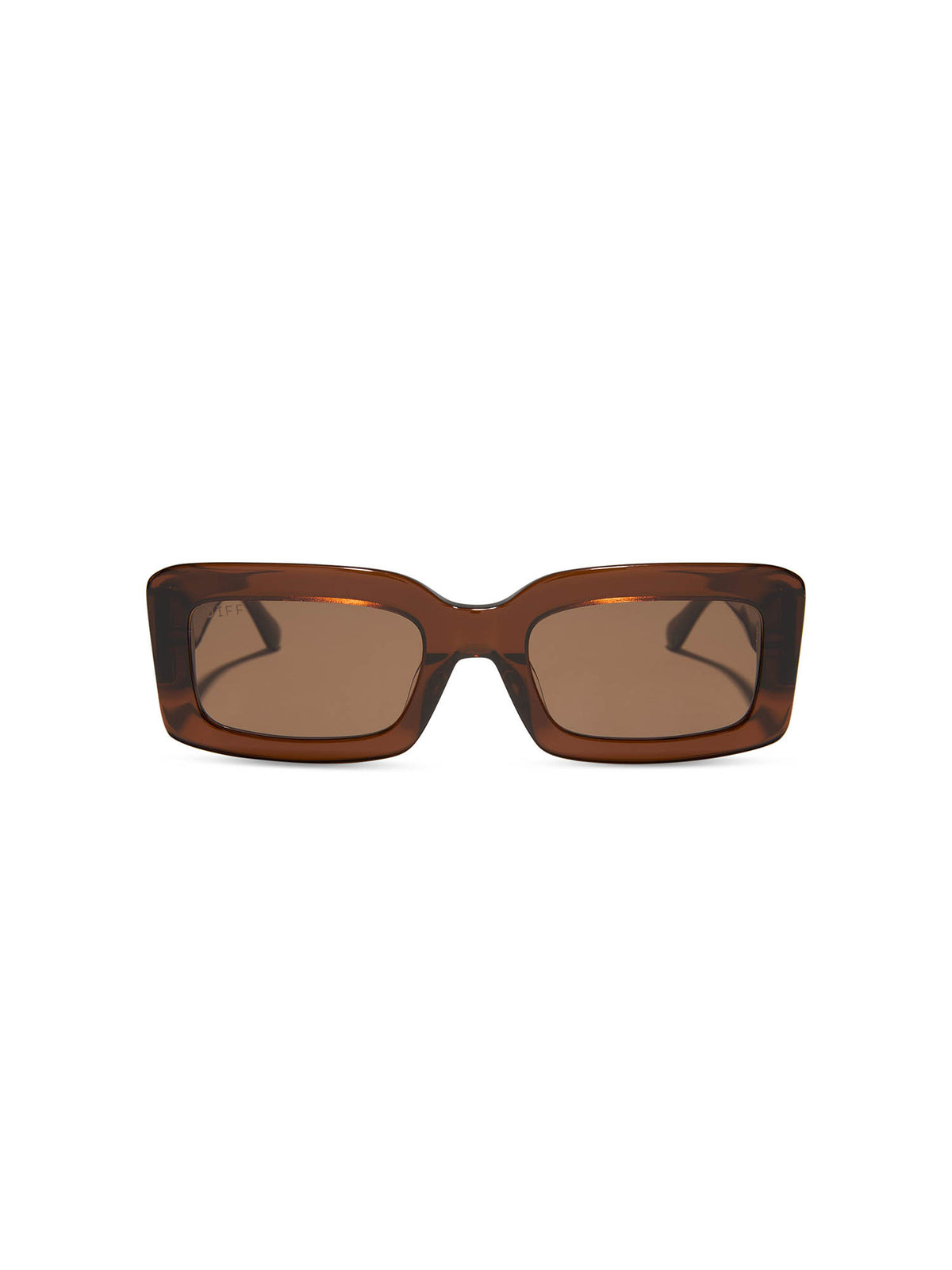 DIFF Eyewear Indy Sunglasses: Whiskey & Brown Polarized