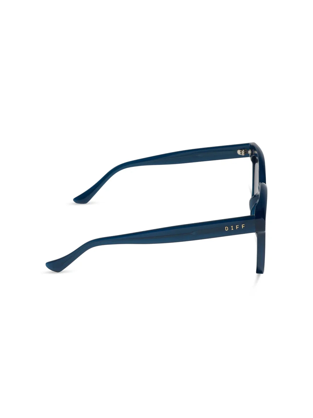 DIFF Eyewear Meredith Sunglasses - Clubhouse Blue Grey Gradient Polarized