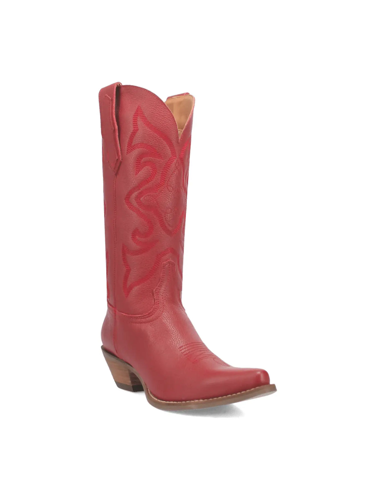 Dingo1969 Out West Red Smooth Suede Leather Western Boot for Tennessee Vols Game Day