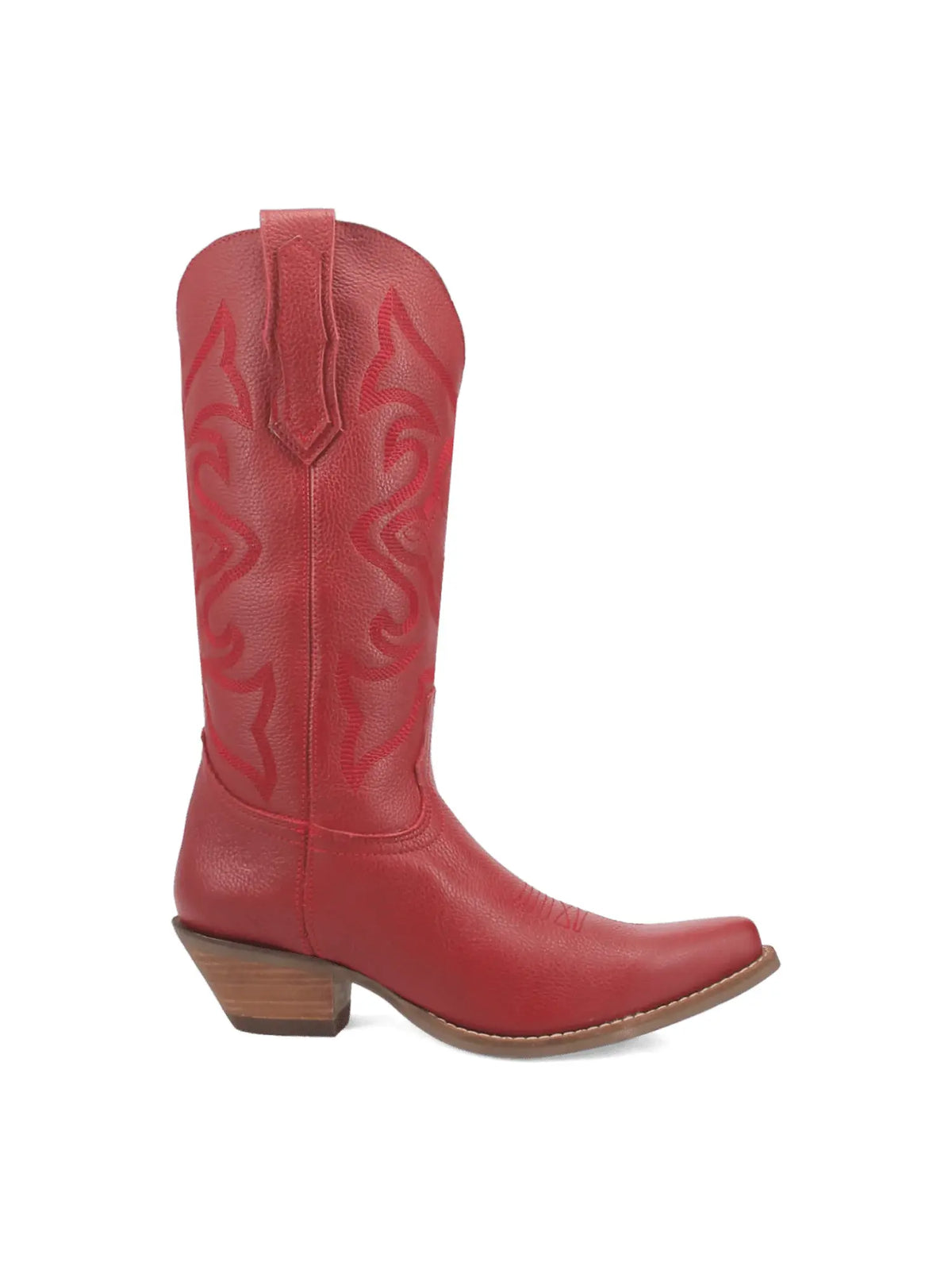 Dingo1969 Out West Red Smooth Suede Leather Western Boot for Tennessee Vols Game Day