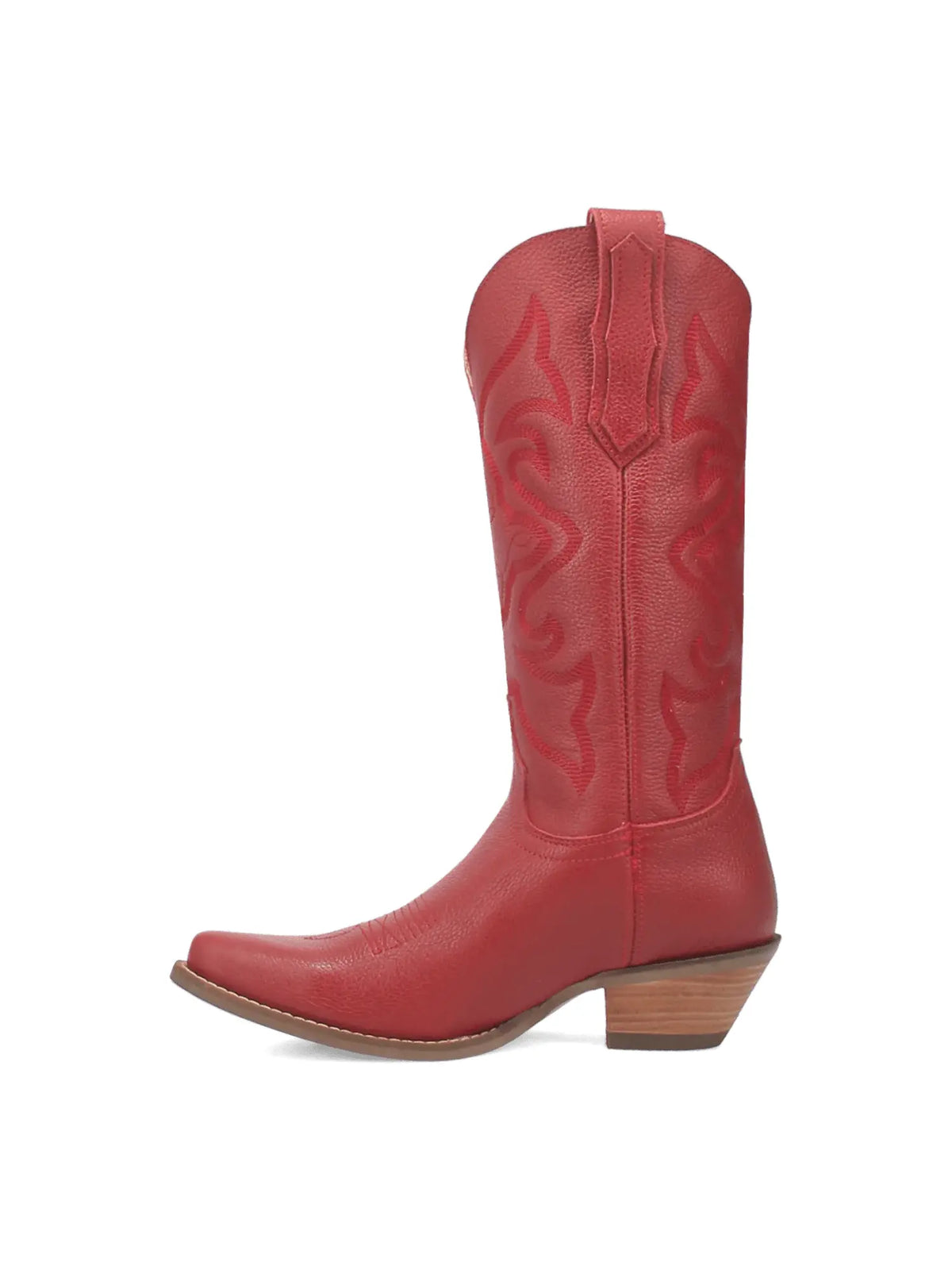 Dingo1969 Out West Red Smooth Suede Leather Western Boot for Tennessee Vols Game Day