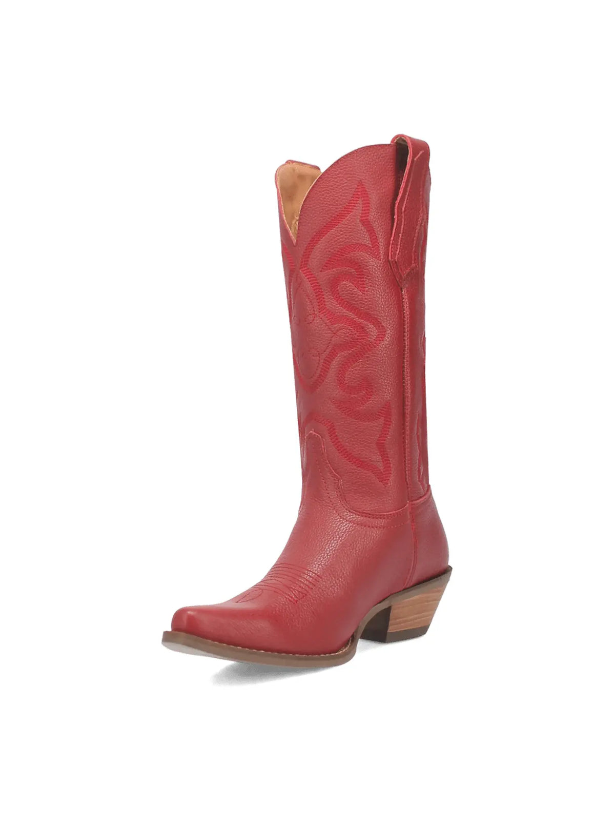 Dingo1969 Out West Red Smooth Suede Leather Western Boot for Tennessee Vols Game Day