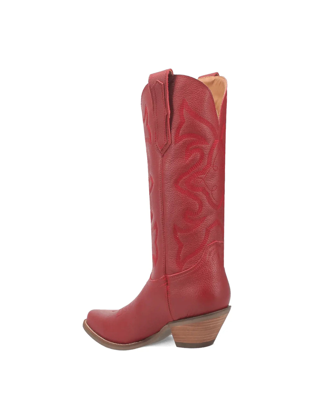 Dingo1969 Out West Red Smooth Suede Leather Western Boot for Tennessee Vols Game Day